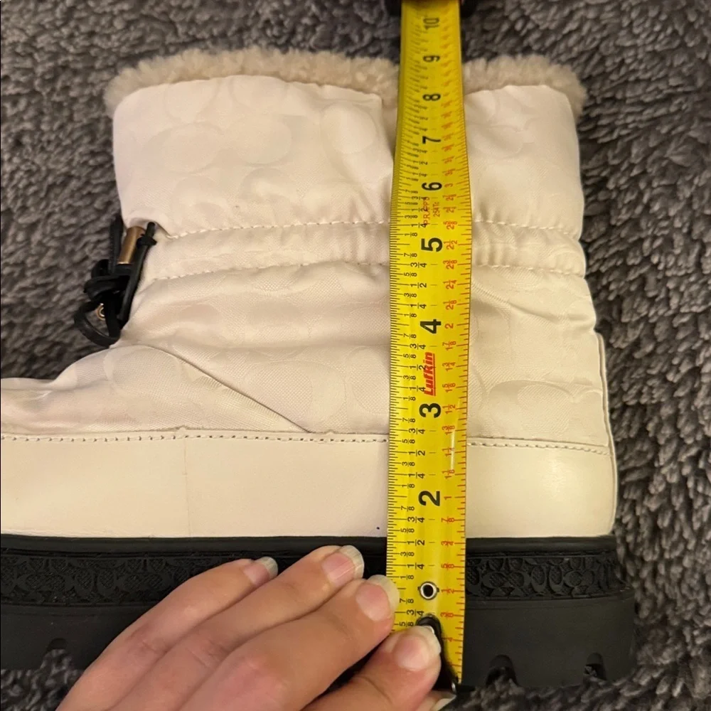 COACH Women’s Kailee Nylon Winter Boots
